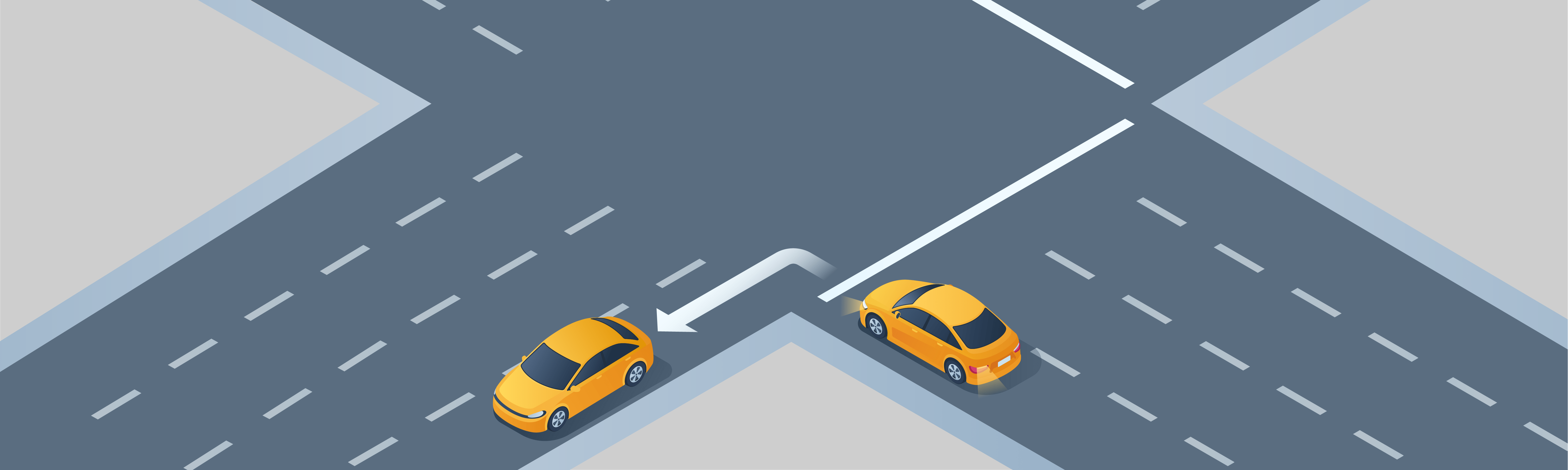 Changing directions - How should you make a left turn from a one-way road onto another one-way road?